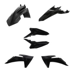 Kit plastice KTM 24-27 Acerbis Negru Kit plastice KTM 24-27 Acerbis Negru