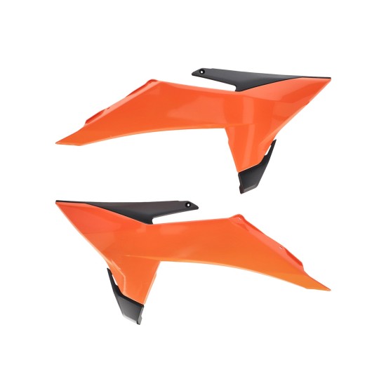Laterale rezervor KTM 25-27 Acerbis Portocaliu/Negru