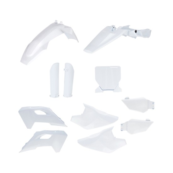 Kit complet plastice Husqvarna 24-27 Acerbis Alb 2