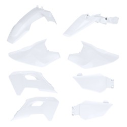 Kit plastice Husqvarna 24-27 Acerbis Alb 2 Kit plastice Husqvarna 24-27 Acerbis Alb 2