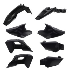 Kit plastice Husqvarna 24-27 Acerbis Negru Kit plastice Husqvarna 24-27 Acerbis Negru