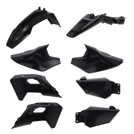 Kit plastice Husqvarna 24-27 Acerbis Negru Kit plastice Husqvarna 24-27 Acerbis Negru