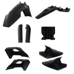 Kit complet plastice Husqvarna 24-27 Acerbis Negru