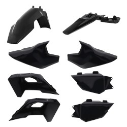 Kit plastice Husqvarna 24-27 Acerbis Negru Kit plastice Husqvarna 24-27 Acerbis Negru
