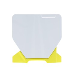 Number plate fata Husqvarna 24-27 Acerbis Alb/Galben