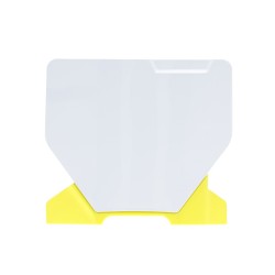 Number plate fata Husqvarna 25-27 Acerbis Alb/Galben