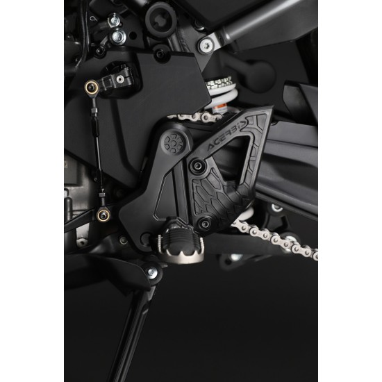Protectii cadru X-Grip CF Moto 450 24-26 Acerbis Negru