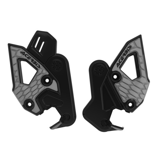 Protectii cadru X-Grip CF Moto 450 24-26 Acerbis Negru/Gri