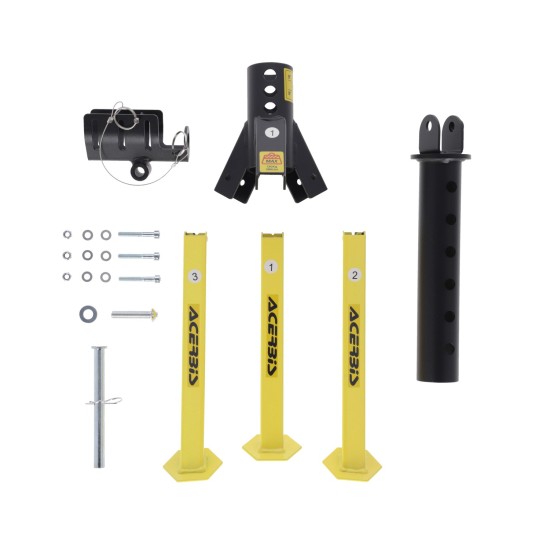 Stander Splashstand Acerbis Negru/Galben