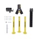Stander Splashstand Acerbis Negru/Galben