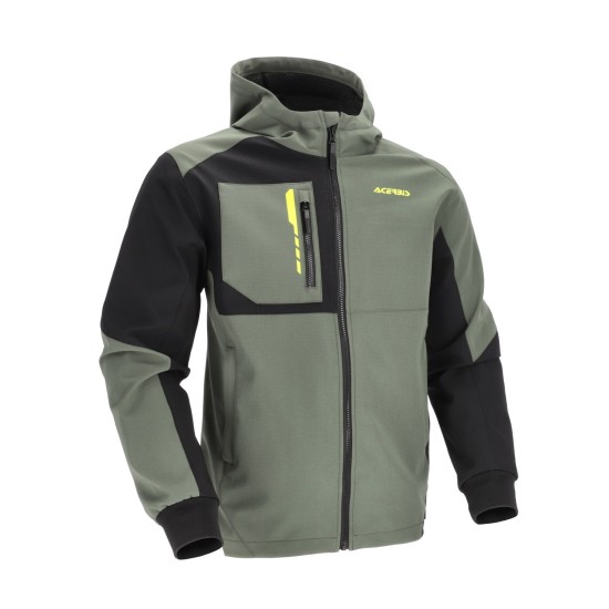 Geaca Skill Acerbis Verde/Negru Geaca Skill Acerbis Verde/Negru