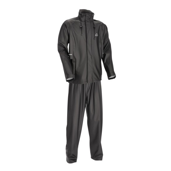 Costum ploaie Soft Touch Acerbis Negru Costum ploaie Soft Touch Acerbis Negru