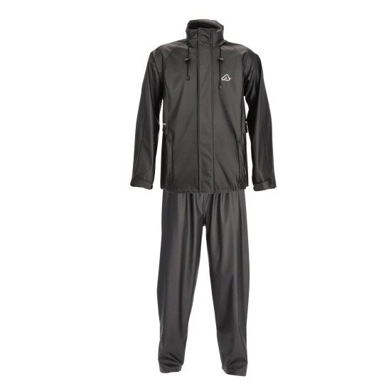 Costum ploaie Soft Touch Acerbis Negru Costum ploaie Soft Touch Acerbis Negru