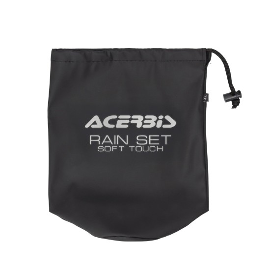 Costum ploaie Soft Touch Acerbis Negru Costum ploaie Soft Touch Acerbis Negru