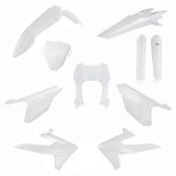 Kit complet plastice Triumph 26-27 Acerbis Alb Kit complet plastice Triumph 26-27 Acerbis Alb