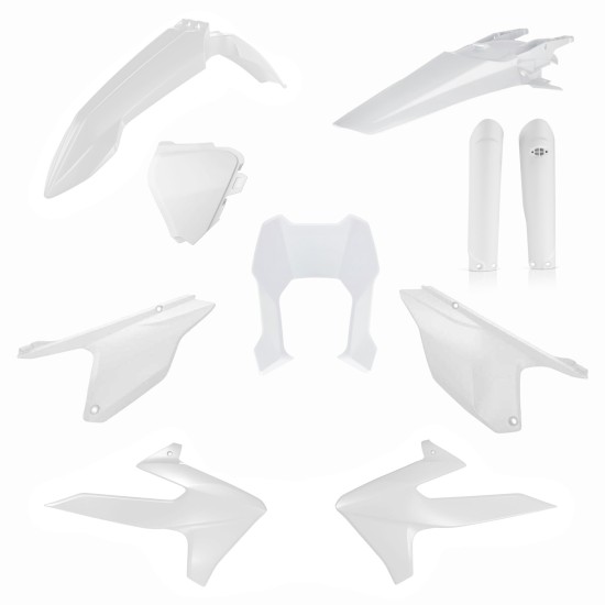 Kit complet plastice Triumph 26-27 Acerbis Alb