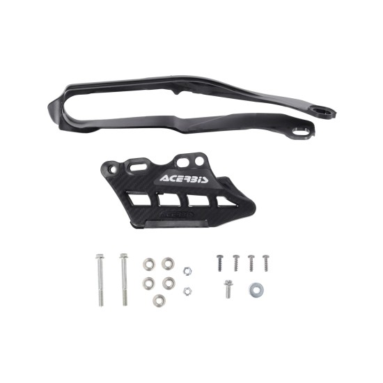 Kit ghidaj lant + patina bascula Honda 25-27 Acerbis Negru