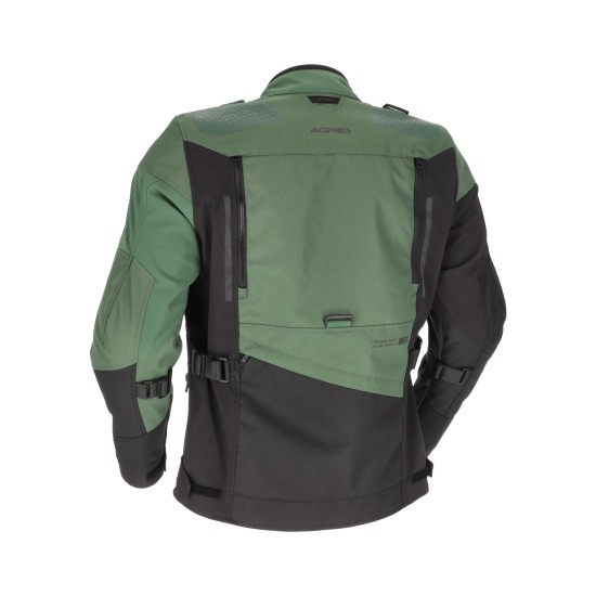 Geaca Alben Acerbis Verde/Negru