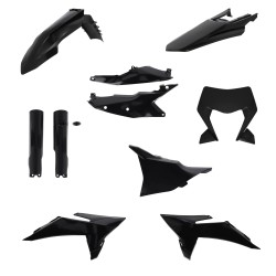 Kit complet plastice KTM 26-27 Acerbis Negru Kit complet plastice KTM 26-27 Acerbis Negru