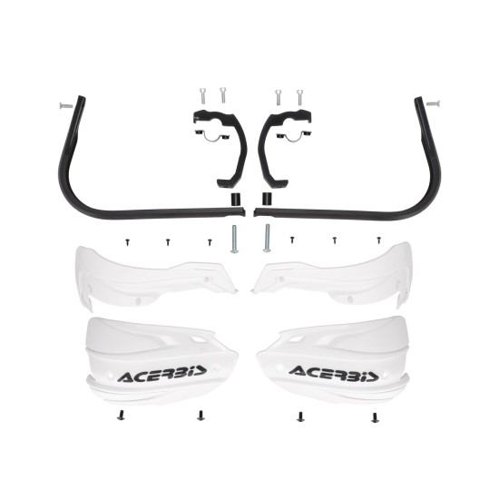 Handguard ADV Type A 24-26 Acerbis Alb/Negru