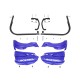 Handguard ADV Type A 24-26 Acerbis Albastru/Alb Handguard ADV Type A 24-26 Acerbis Albastru/Alb
