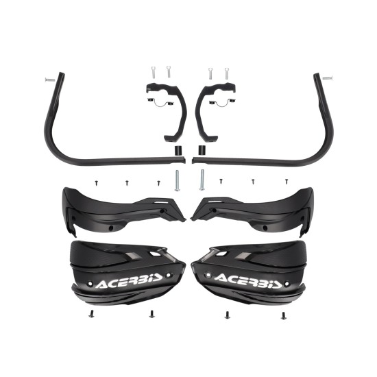 Handguard ADV Type A 24-26 Acerbis Negru/Alb