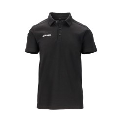 Tricou polo Holeshot Acerbis Negru/Alb Tricou polo Holeshot Acerbis Negru/Alb