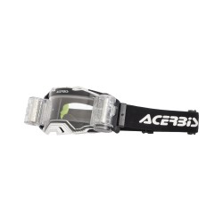 Ochelari Vulcan + roll-off Acerbis Alb/Negru