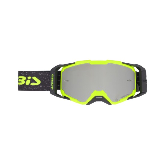 Ochelari Acerbis Vitrion Mirror Yellow Fluo Black