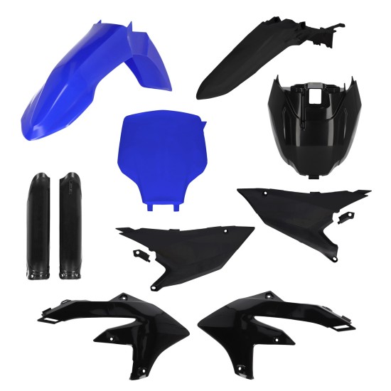 Kit complet plastice Yamaha 26-27 Acerbis Negru/Albastru