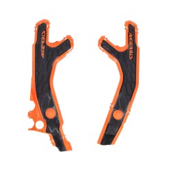 Protectii cadru X-Grip KTM 25-26 Acerbis Portocaliu/Negru