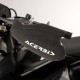 Plastice de schimb Super Mud Race handguard Linear Acerbis Negru/Alb