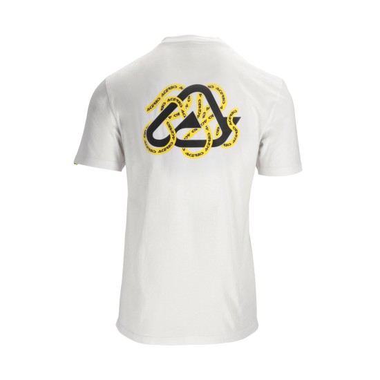 Tricou Hypetee Acerbis Alb/Negru