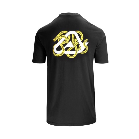 Tricou Hypetee Acerbis Negru/Alb