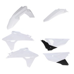Kit plastice Honda 27 Acerbis Alb/Negru Kit plastice Honda 27 Acerbis Alb/Negru