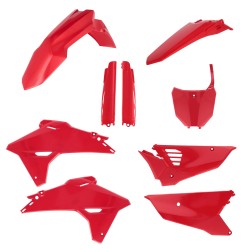 Kit complet plastice Honda 27 Acerbis Rosu