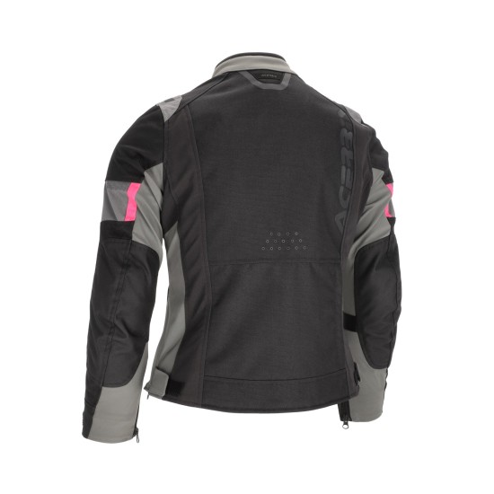 Geaca dama Kyan + Acerbis Negru/Roz Geaca dama Kyan + Acerbis Negru/Roz