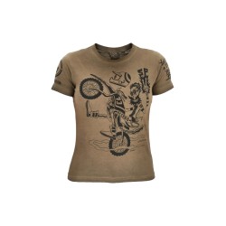 Tricou copii SP Club Weelie Acerbis Urban Verde
