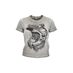 Tricou copii SP Club Monkey Acerbis Gri Deschis