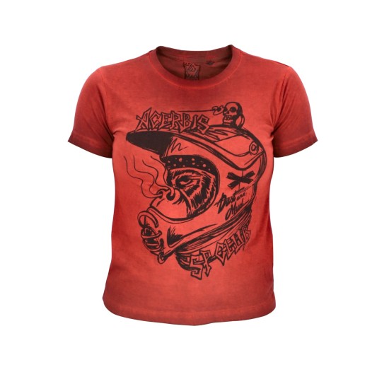 Tricou copii SP Club Monkey Acerbis Rosu