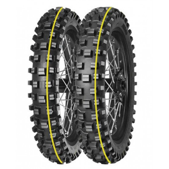 Cauciuc Mitas 120/90-18 Terra Force EX XT dunga galbena