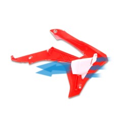 Laterale rezervor Powerflow Honda 13-17 Cycra Rosu Laterale rezervor Powerflow Honda 13-17 Cycra Rosu