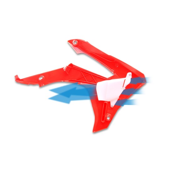 Laterale rezervor Powerflow Honda 13-17 Cycra Rosu