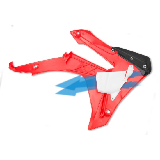 Laterale rezervor Powerflow Honda Edge 13-17 Cycra Rosu