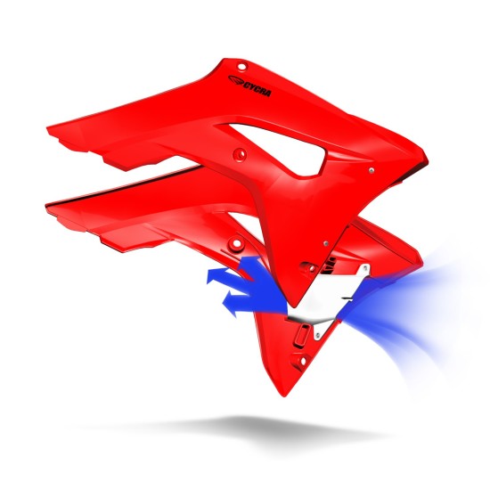 Laterale rezervor Powerflow Honda 17-21 Cycra Rosu