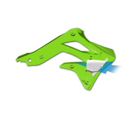 Laterale rezervor Powerflow Kawasaki 12-15 Cycra Verde Laterale rezervor Powerflow Kawasaki 12-15 Cycra Verde