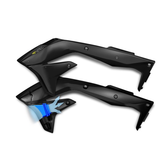 Laterale rezervor Powerflow Kawasaki 16-18 Cycra Negru