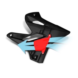 Laterale rezervor Powerflow Yamaha YZ Cycra Negru Laterale rezervor Powerflow Yamaha YZ Cycra Negru