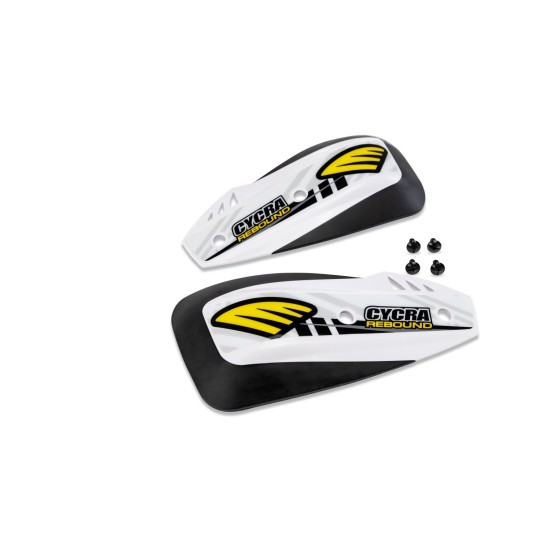 Plastice de schimb handguard Rebound Cycra Alb