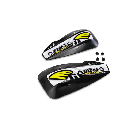 Plastice de schimb handguard Rebound Cycra Negru